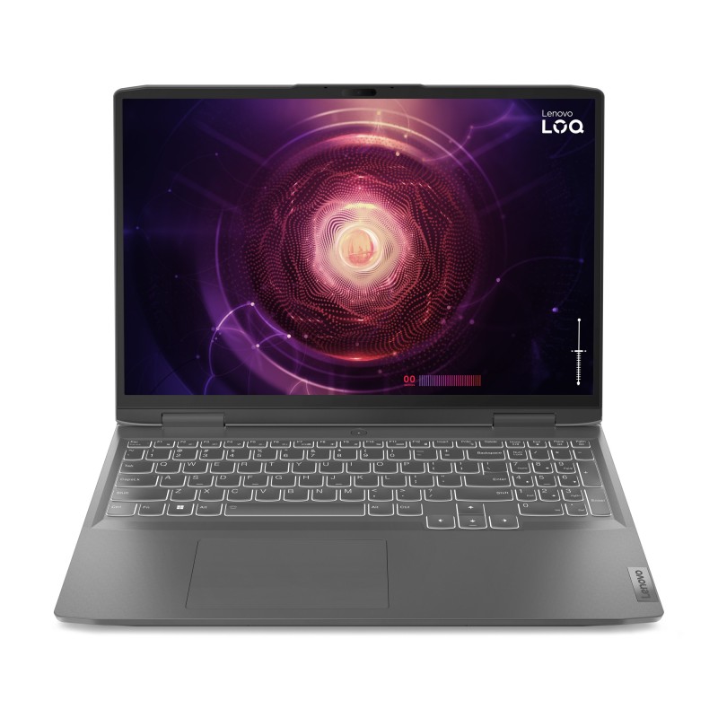 Lenovo LOQ AMD Ryzen™ 7 7840HS Computer portatile 40,6 cm (16") WQXGA 16 GB DDR5-SDRAM 512 GB SSD NVIDIA - TASTIERA QWERTZ